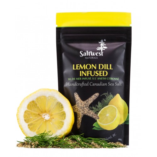 Lemon Dill Infused Sea Salt